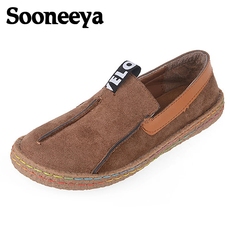 Туфли оксфорды Sooneeya женские на плоской подошве модные повседневные лоферы туфли
