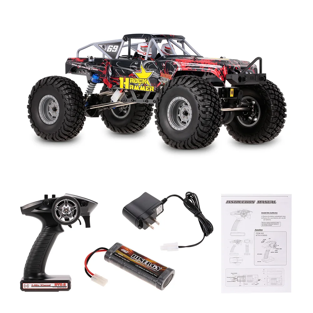 18000 RC автомобиль 1/10 2 4 ГГц 4WD водонепроницаемый гоночный внедорожника модель RTC