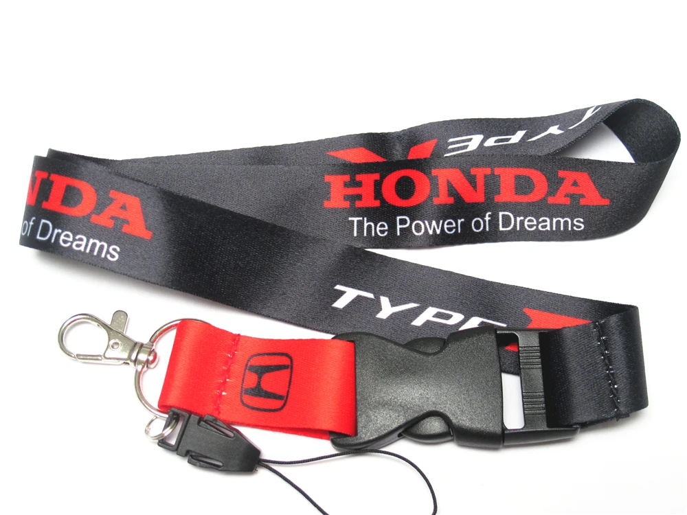 

One PC Mugen Car Racing Key Lanyard Badge ID Holders JDM Omp Mobile Phone Neck Straps Mens Bride for TRD Hensongift Sport
