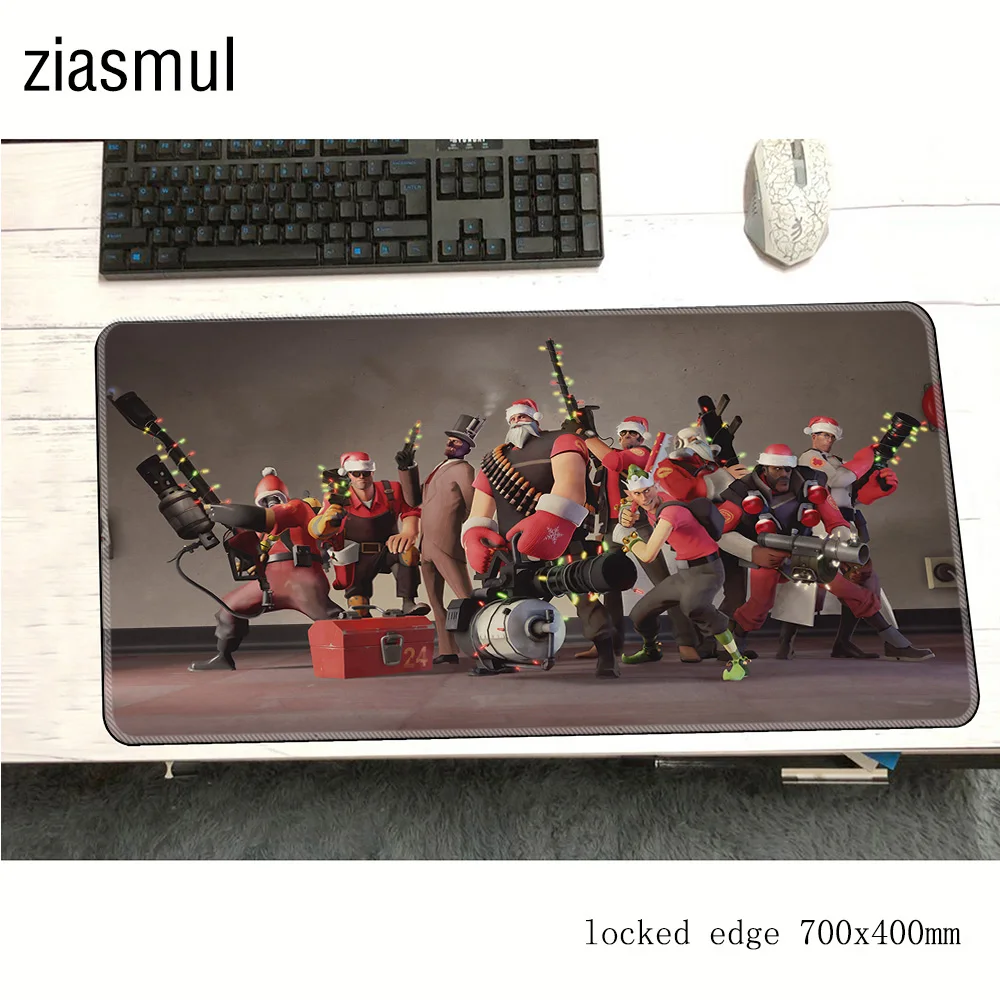 Игровой коврик для мыши team fortress 2 700x400x3 мм профессиональный игровой компьютерного