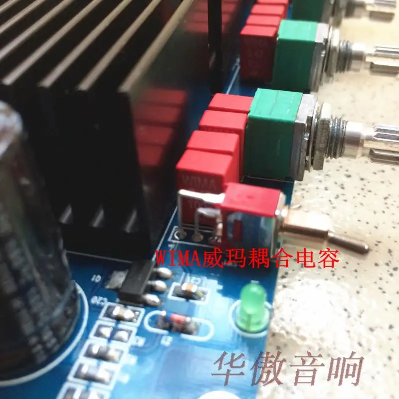 6 канальный TDA7498E 160 Вт X 6 класс D Домашний кинотеатр 5,1 аудио усилитель доска
