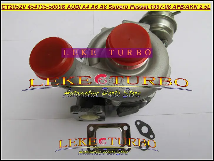 Турбокомпрессор GT2052V 454135-5009S 454135-0001 454135 для Audi A4 A6 A8 Volkswagen VW Passat superb AYM AKN 2.5L TDI |