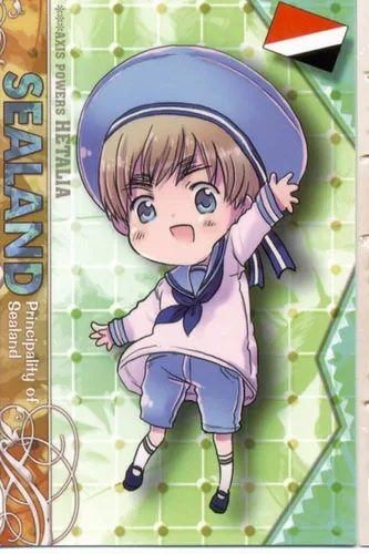 

Axis Powers Hetalia Sealand Cosplay Costume Free Shipping for Halloween and Christmas