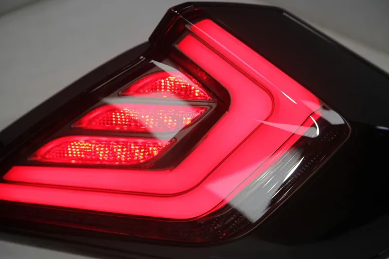 Светодиодный задний светильник для HONDA Civic, 2012, 2013 лет, дымчатый черный Задний светильник s, задний фонарь с обратной парковкой, поворотным сигналом для бега