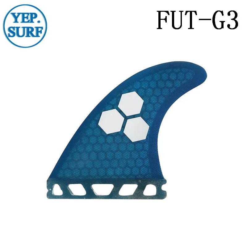 Серфинг плавники Future G3 Стекловолоконные сотовые голубые плавники|Серфинг| |