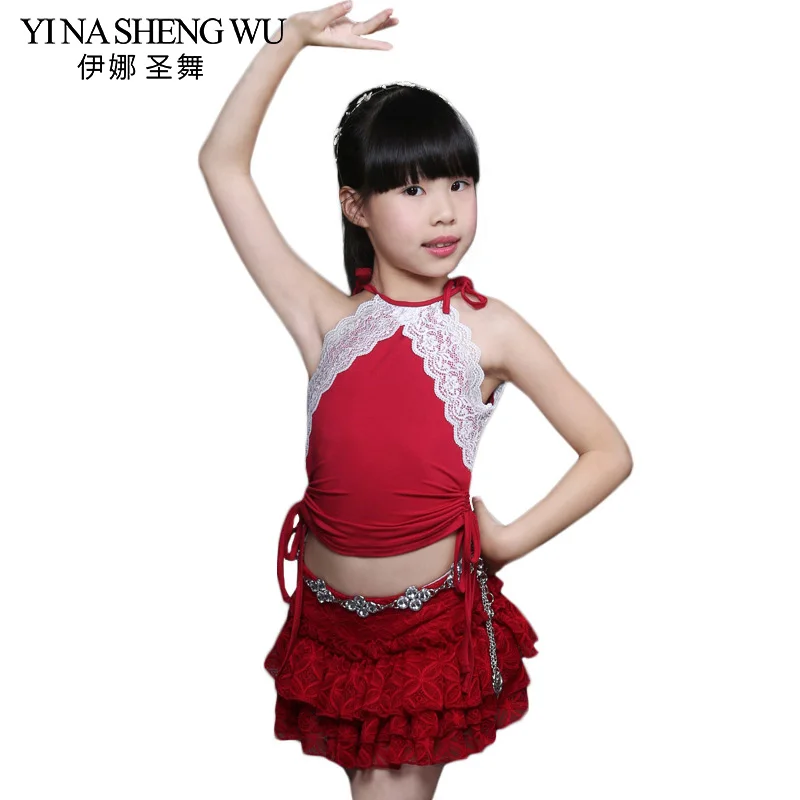 Новейший детский тренировочный костюм из модала для индийских танцев одежда