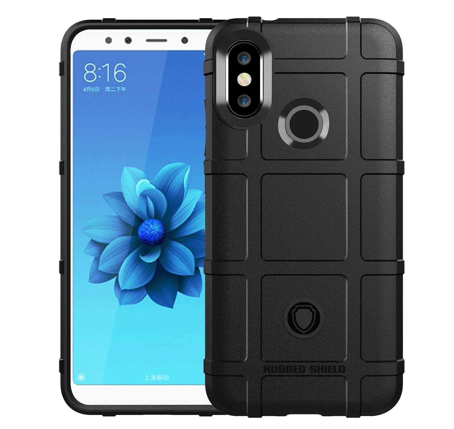 Силиконовый чехол из углеродного волокна для телефона Xiaomi Mi A2 5 99 дюйма прочная