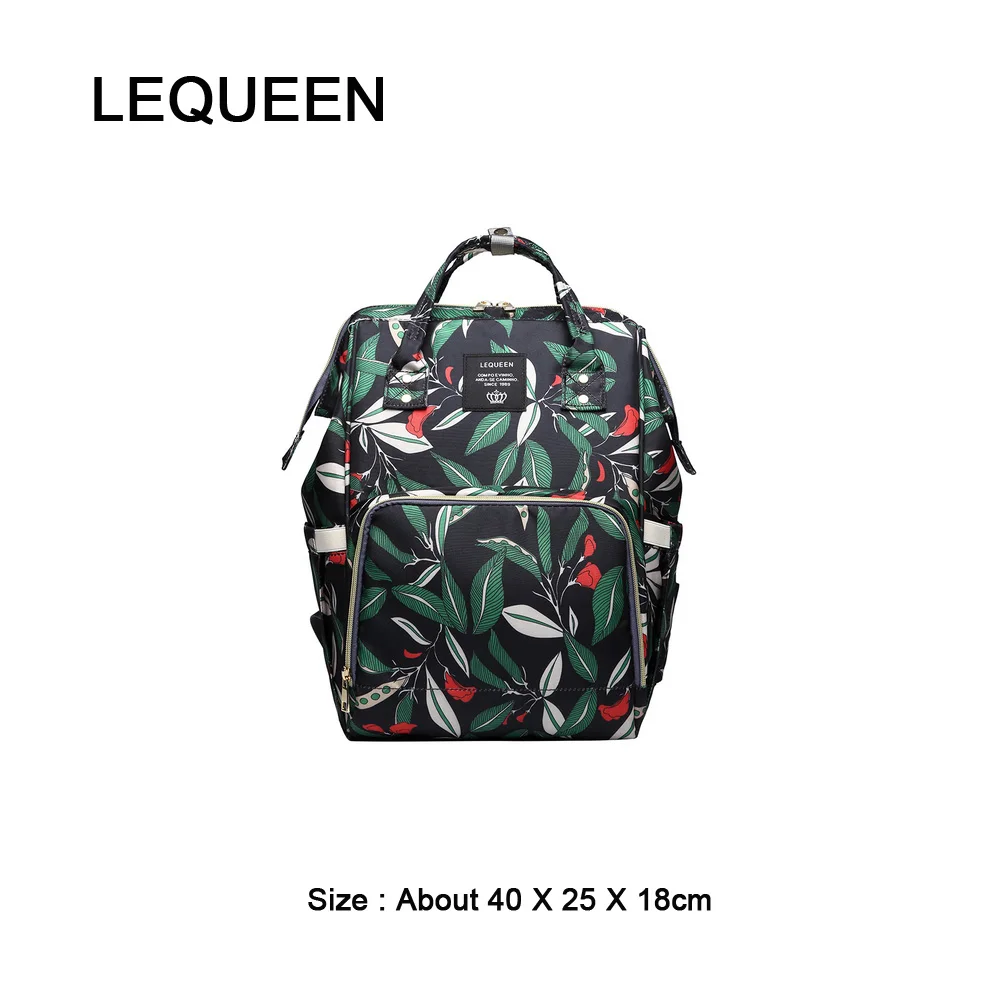 228794.01 LEQUEEN сумка для подгузников для мам, сумка для подгузников для мам, Большая вместительная Детская сумка для Mo, рюкзак для путешествий, дизайнерская сумка bolsa maternid sac bebe - Цвет: 228794.01