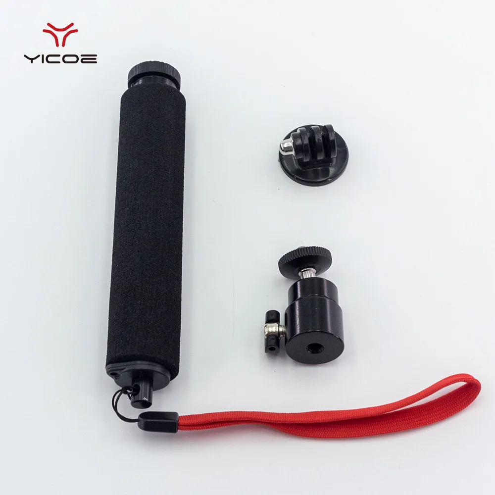 Выдвижная палка ручная для селфи монопод штатив Gopro Session Go pro Hero 5 4 3 Xaomi Yi k