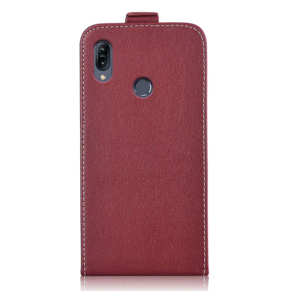 Флип-чехол из ТПУ и кожи для ASUS ZenFone Max M2 ZB633KL ZB632KL задняя крышка модный милый чехол