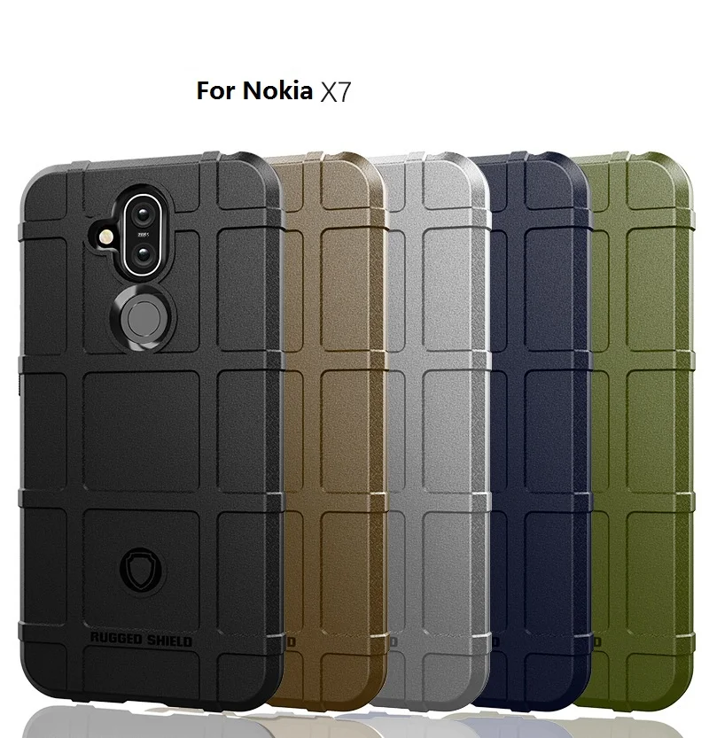Прочный противоударный чехол 50 шт./лот сверхпрочный силиконовый для Nokia 9 puобзор 8