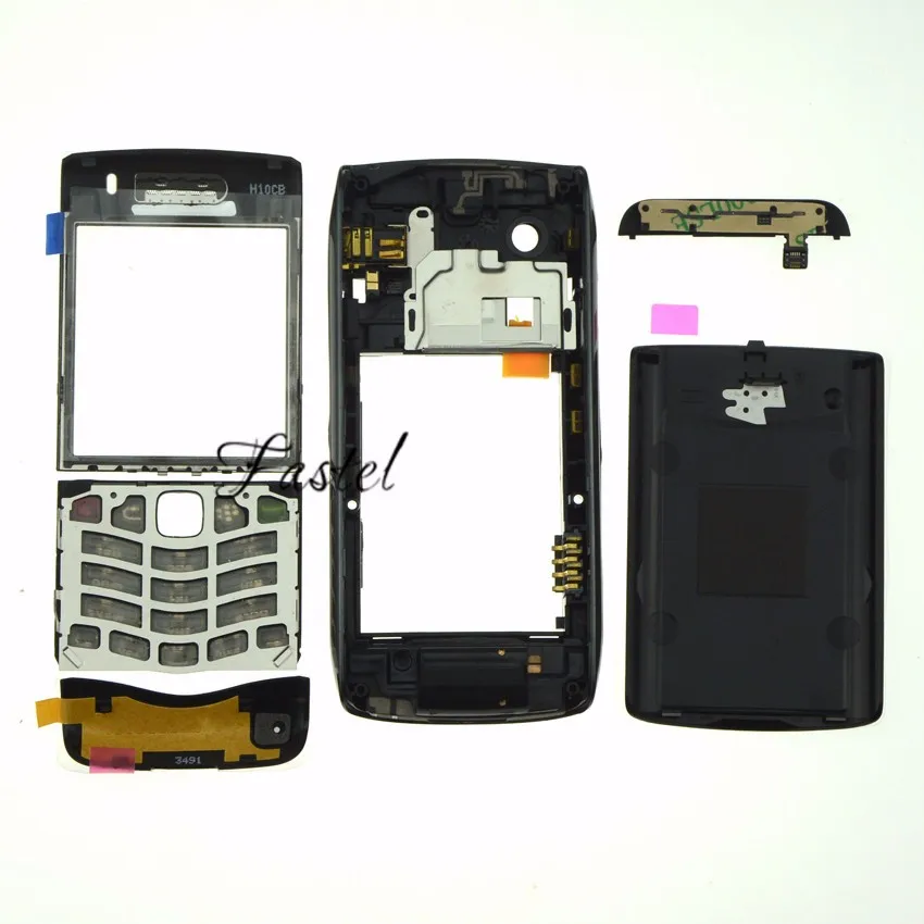 Hkfatel для BlackBerry Pearl 3g 9105 полный Чехол для мобильного телефона+ английский/клавиатура с русским шрифтом инструменты