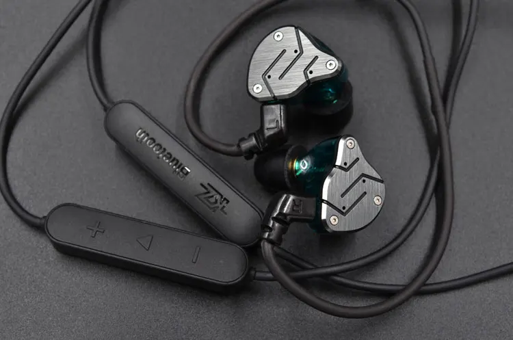 KZ беспроводной Bluetooth кабель заменить наушники кабели 0,75 мм MMCX использовать для T2 X6 AS16 ZST ZS6 AS06 ZSN ZS10 PRO CCA SHUER SE846 QDC