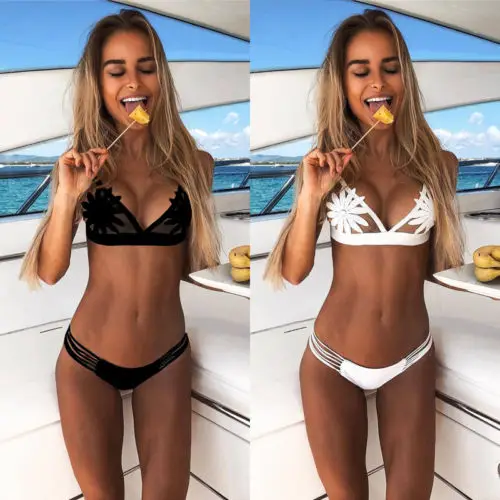 Новый сексуальный бюстгальтер с листьями короткий комплект Сетчатое нижнее