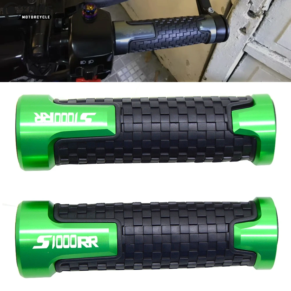 

High Quality 7/8"22mm Motorcycle Aluminum Accessories Handlebar Grips Handle Bar Hand Grips For BMW S1000RR S 1000RR 2010-2016