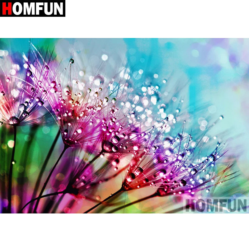 Алмазная вышивка с квадратными/круглыми стразами HOMFUN 5D сделай сам картина
