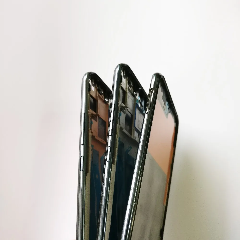 Оригинальная передняя панель корпуса для Huawei Y9 2019/Enjoy 9 plus ЖК дисплей лицевая