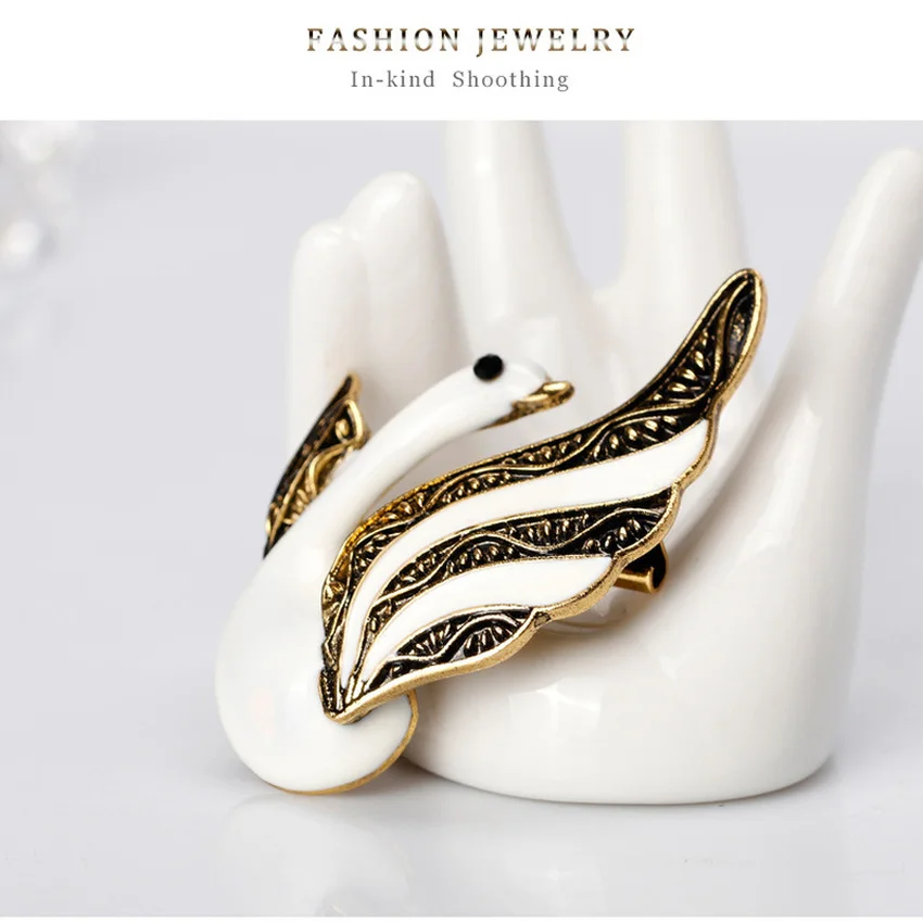 Корейцев Для женщин модная бутоньерка ювелирные изделия в стиле ретро с