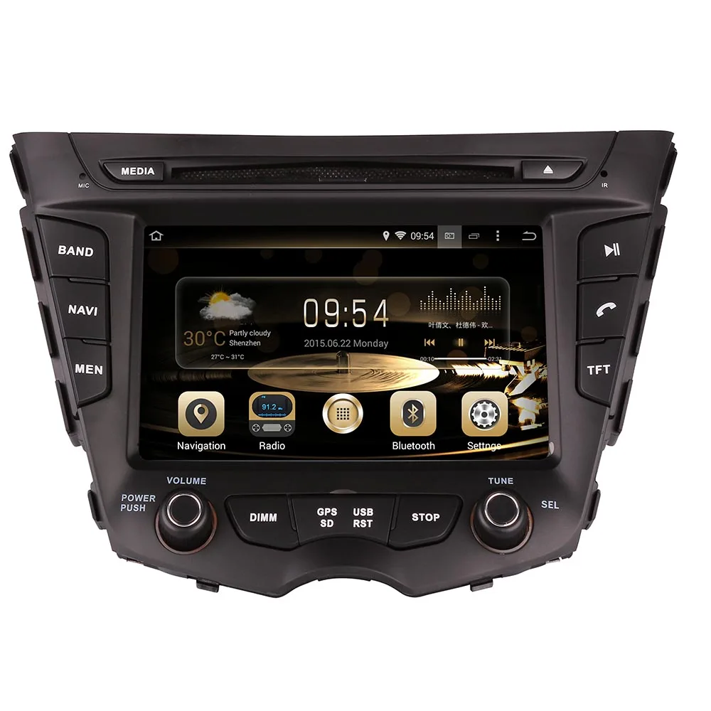 " 4 GB ram Восьмиядерный Android 9,0 4G+ 32G Автомобильный DVD Радио для HYUNDAI VELOSTER 2011- с gps навигацией/wifi магнитофон
