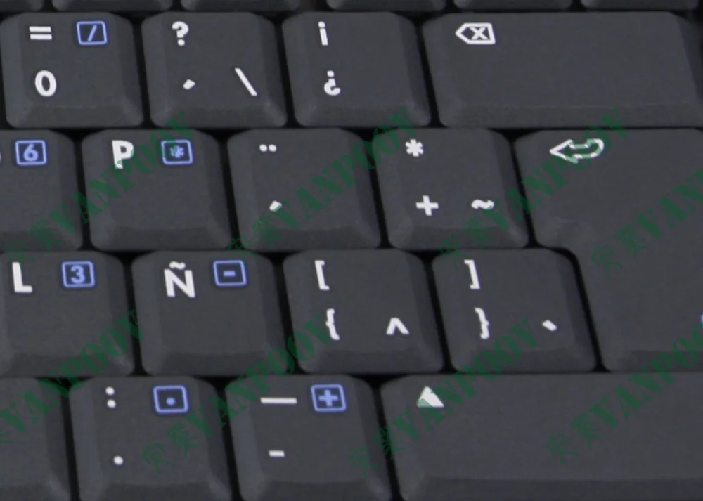 Фото Новая латинская клавиатура для ноутбуков HP Compaq Pavilion ZV5000, dv5000, M2000, R4000, V2000, V5000, C300, C500, ZV5000, испанская раскладка (SP) №5