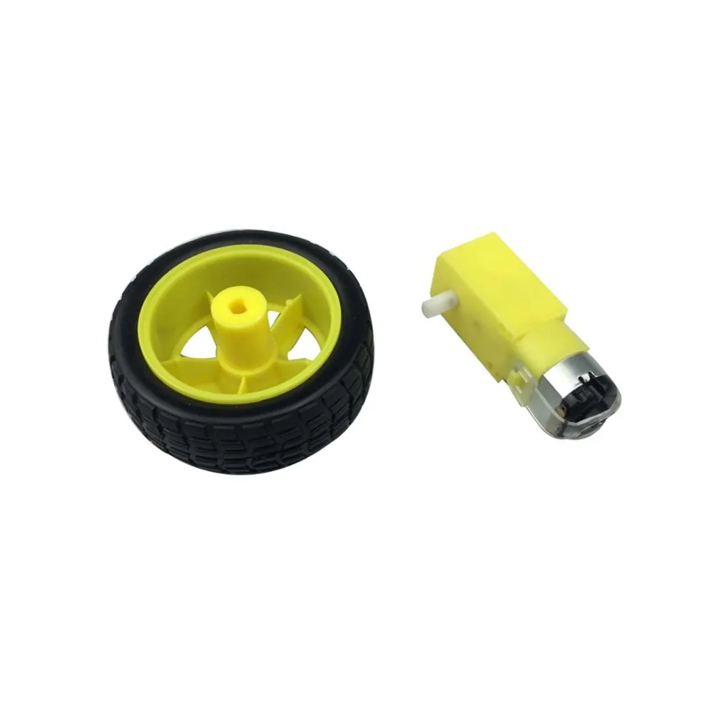 Умный автомобильный робот Raspberry Pi 3 колесо для шин + 1:48 70 мА постоянного тока мотор