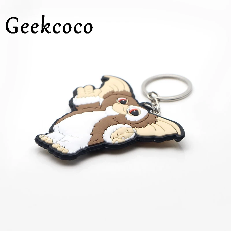 Gremlins мультфильм GIZMO персонализированный брелок для ключей автомобиля брелок для женщин сумка брелок для Патри подарок пара ювелирных изделий подарок J0360