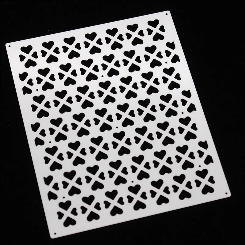 YPP ремесло сердце Рамка металлические режущие штампы трафареты для DIY