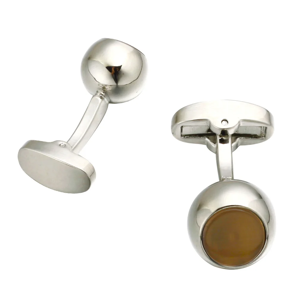 Роскошные запонки в виде кошачьих глаз для мужчин и женщин высококачественные с