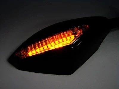Зеркало заднее светодиодное для мотоцикла скутера SUZUKI R1 R6 GSXR CBR 600 750 1000|mirrors scooter|side