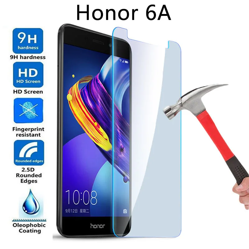 Защитный стеклянный чехол для Huawei Honor 6a 6x 6c Pro закаленное стекло на Huavei Huawe Honor6x Honor6c