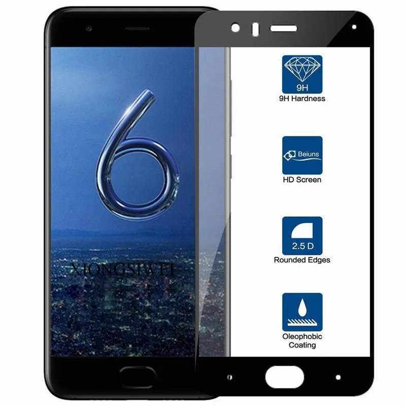 Закаленное стекло для Xiaomi Mi 6 Защита экрана Mi6 полное покрытие глобальная Версия