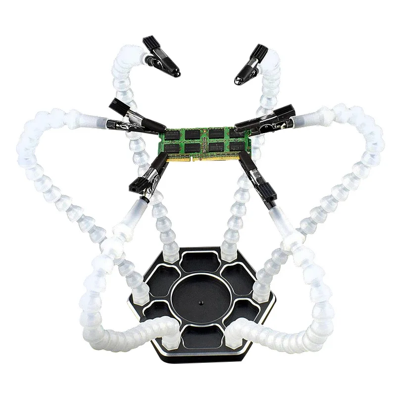 Мини паяльная станция с держателем паяльника 6 шт. гибкая третьей руки|Паяльные