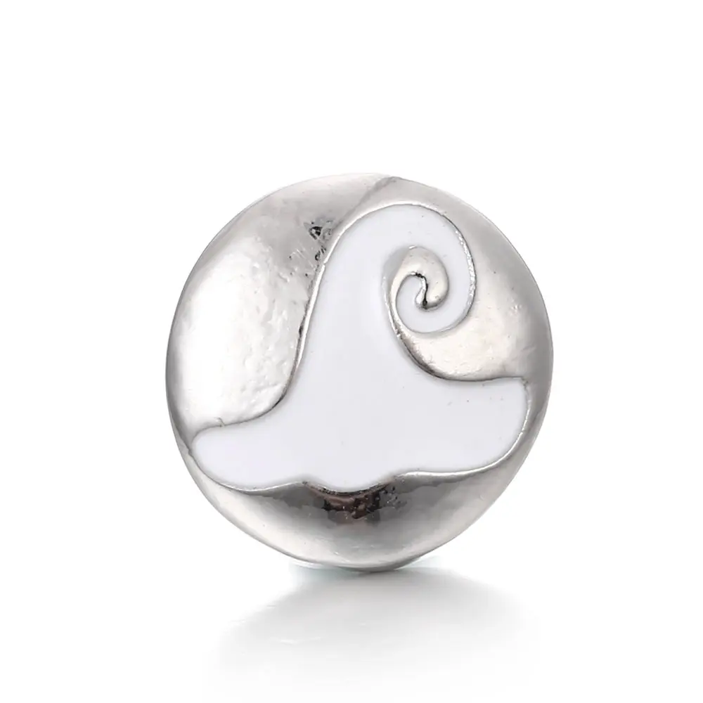 High Quality 18mm Metal Snap Button Charm hat button Jewelry TZ2065 | Украшения и аксессуары
