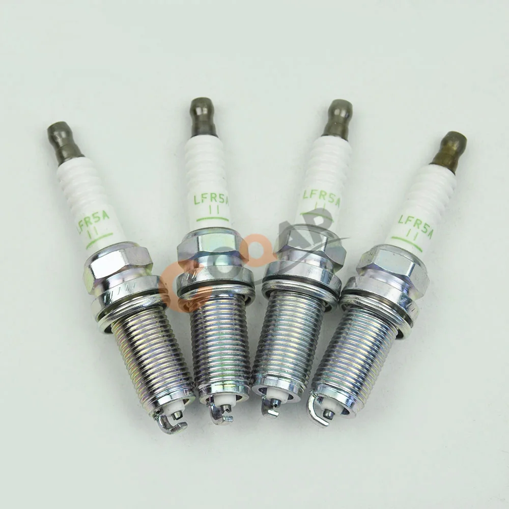 4 шт./лот LFR5A-11 22401-8H515 нормальный свечи зажигания для Nissan Almera N16 X-Trail T30 Premera P12 LFR5A11 224018H515