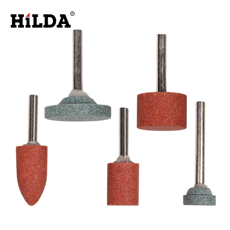 HILDA 25 шт./компл. абразивные инструменты монтируемый камень для Dremel вращающиеся