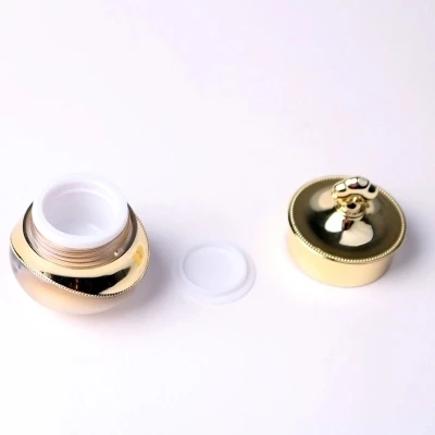 Пластиковые многоразовые бутылки в форме короны 5 г 10 пустые банка для макияжа