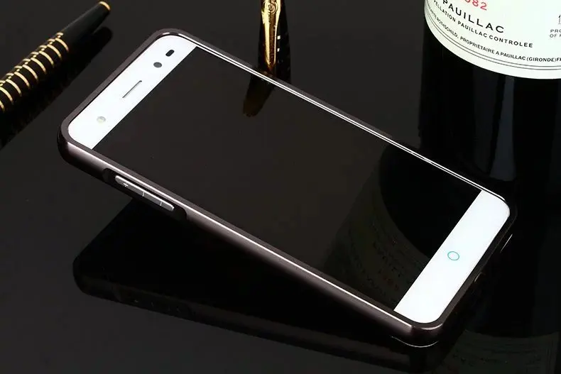 Для zte Blade V7 Lite чехол с металлической рамкой бампер набор горячий чехол для телефона Корпус Fundas зеркальный пластиковый чехол для zte Blade V7 Lite 5 дюймов