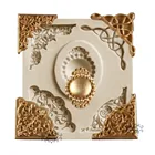 Yueyue силиконовая форма для мастики, форма для мастики, инструменты для украшения тортов