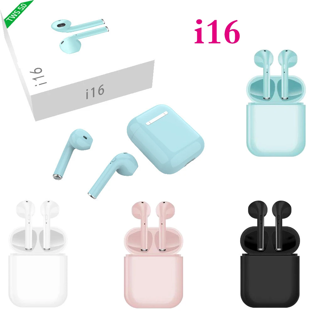 I16 TWS беспроводные наушники Bluetooth 5 0 1:1 Air Mini Беспроводные 3D басовые PK i10 i12 i13 i14 i15 i18