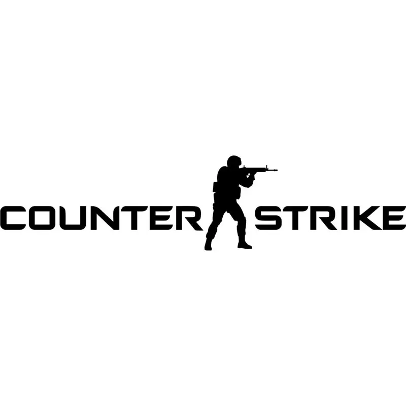 16 см * 3 8 наклейки с логотипом Counter Strike на мотоцикл стену Мультяшные отражающие