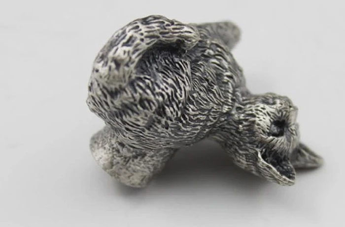 Античное серебро уникальный дизайн кошка комод ручка ящика кухонный шкаф