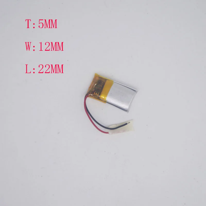 150 мАч 3 7 в полимерная литиевая батарея 501525/501222 Bluetooth гарнитура устройство