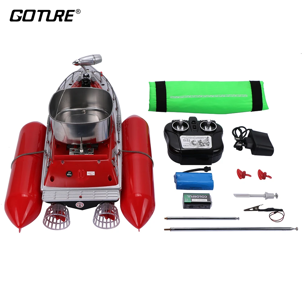Goture лодка для доставки прикорма и оснастки RC 260 м Дистанционное Управление 5 или 8