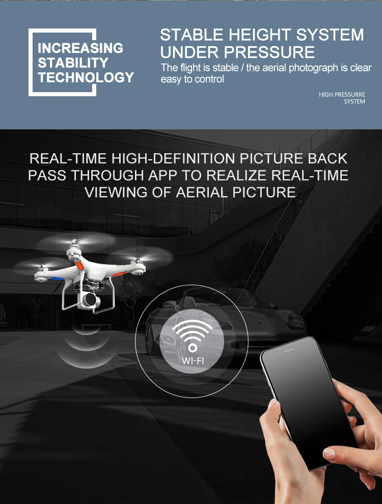 Горячая Распродажа Дрон Квадрокоптер FPV Дроны с камерой HD Квадрокоптеры с wifi камерой RC Вертолет радиоуправляемые игрушки VS Syma x5c