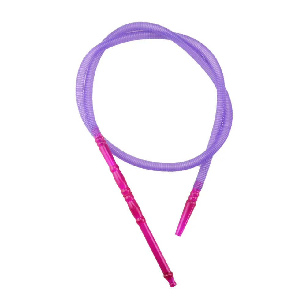 Purple SY 1 шт. общая длина 1,8 м Pageant цветная трубка для кальяна длинный рот трубы шланг кальяна аксессуары пластиковая труба - Цвет: Purple