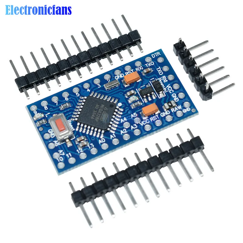 5 шт. мини-видеокамера-регистратор с креплением к Atmega328 3,3 V 8 МГц Доска модуль для Arduino мини Atmega328P с булавками заменить Atmega128 автоматическая защита