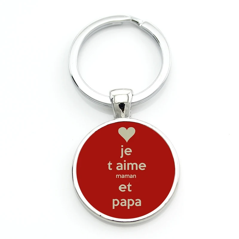 CT503 TAFREE изысканный модный брелок с надписью I Love daddy this much для мужчин, ювелирные изделия je suis un papa qui dechire, брелок для ключей, держатель для dad CT494 - Цвет: CT503
