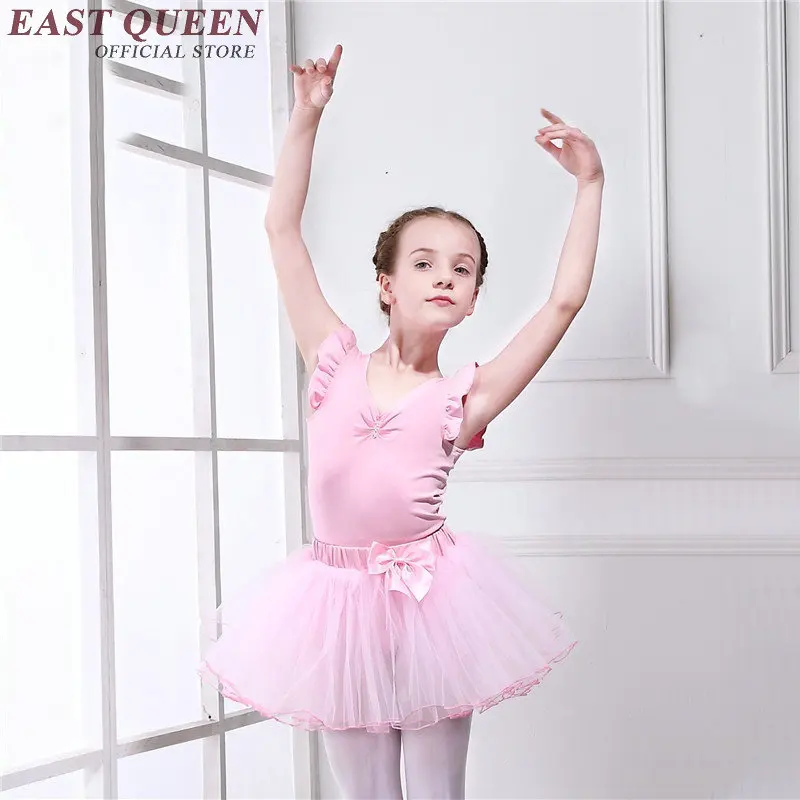 Girls children Ballet dance Tutu dress o-neck princess girl clothing kids costumes For girls DD235 F | Тематическая одежда и