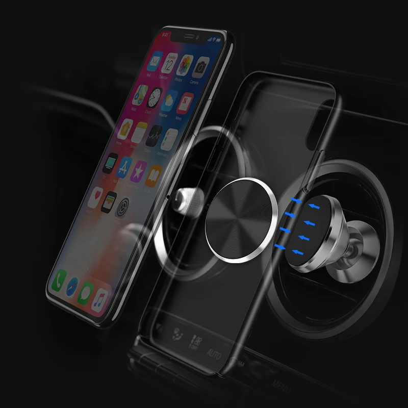 Plating Iron Stickers on Magnetic Car Phone Holder for Xiaomi Huawei Universal Metal Plate for Mount Magnet Holder for Samsung