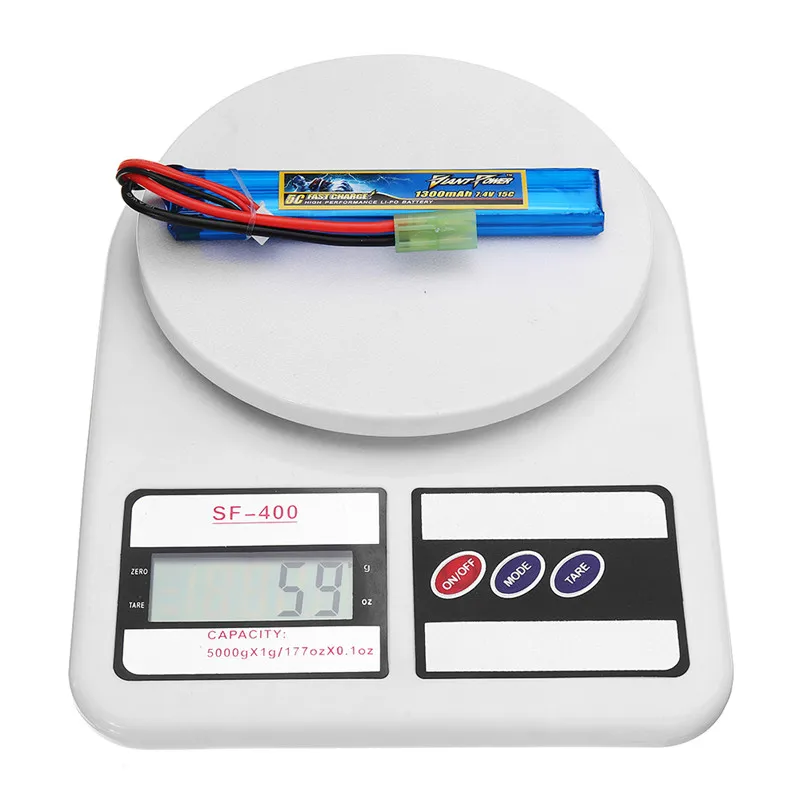 Гигантская мощность 7 4 в 1300 мАч 2S 15C LiPo батарея маленькая Tamiya вилка | Игрушки и